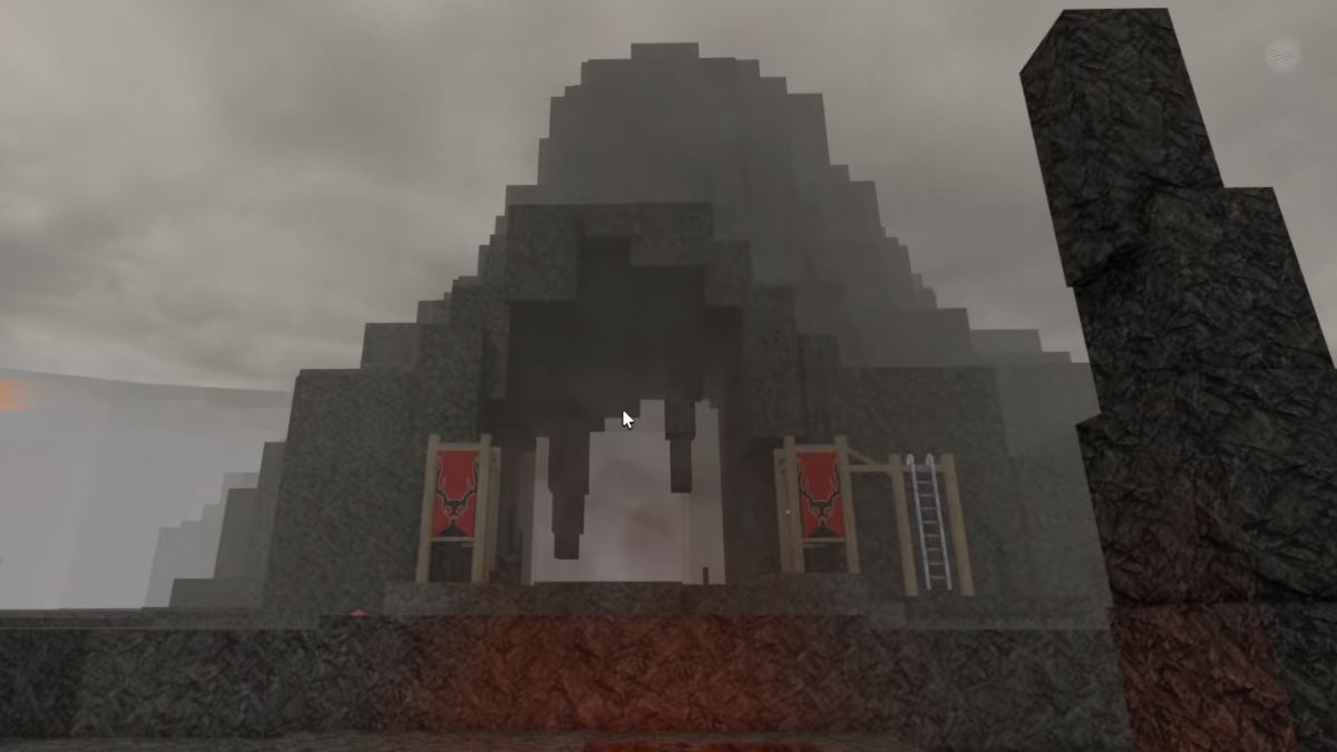 Volcano in 99 Nights in the Forest