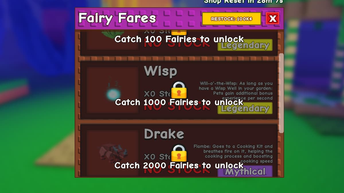 The Fariy Fares Shop in Grow A Garden