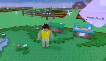 A player standing near the Fairy Crafting Table