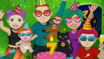 A Birthday bash in BitLife