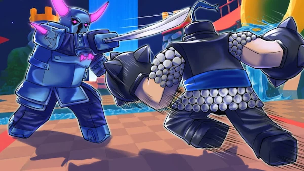 Two Characters fighting in Clash Battlegrounds