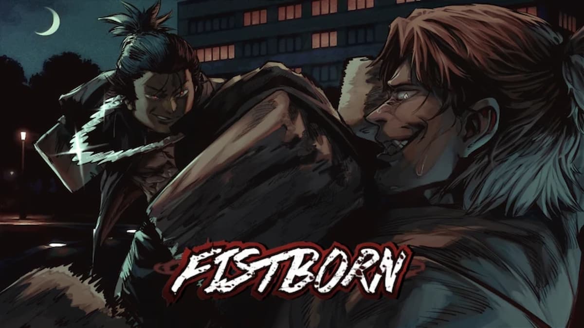 Two players fighting each other