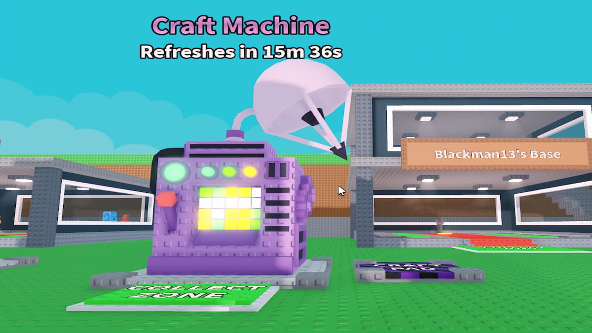 The Craft Machine in Steal A Brainrot