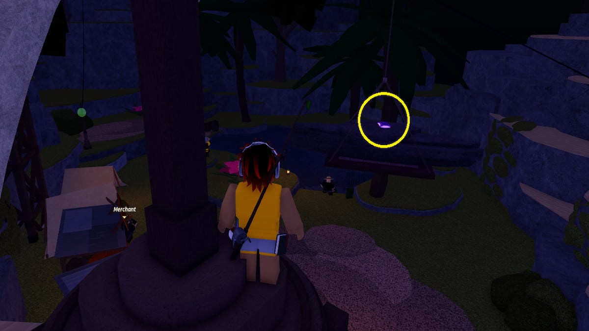 A player standing near a Keystone