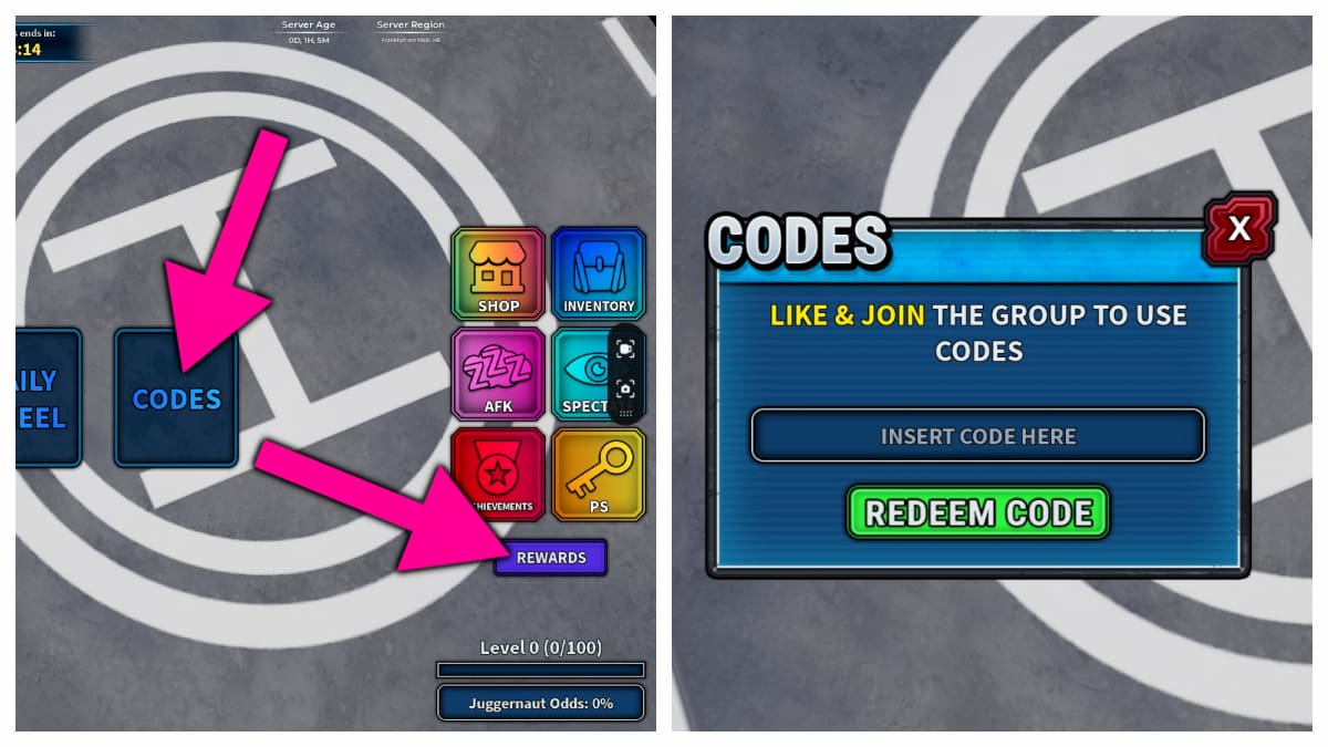 How to redeem Invincible Showdown codes.