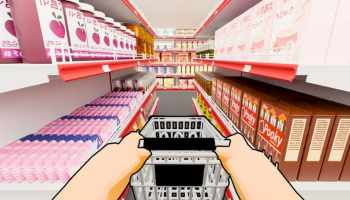 Japanese Supermarket Simulator promo art.