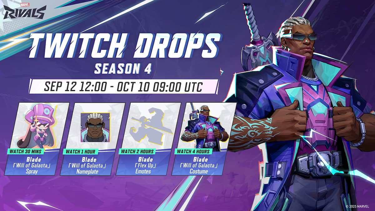Marvel Rivals Twitch Drops