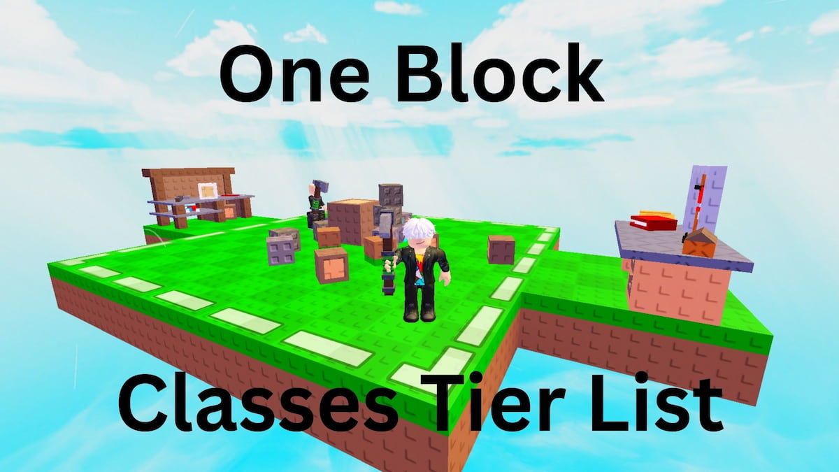 One Block Class Tier List