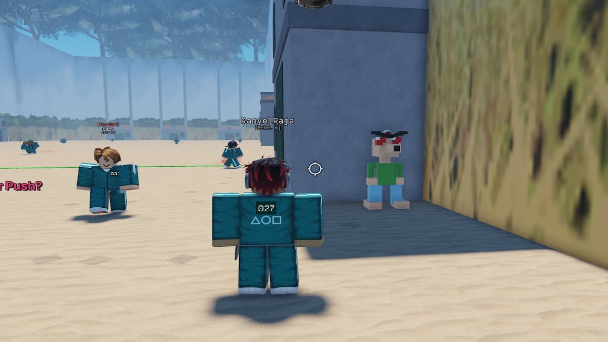 A Peabert at the end of the map