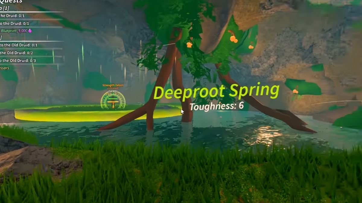 Deeproot Spring in prospecting