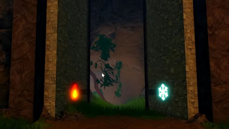 Entrance to Overgrown Grotto