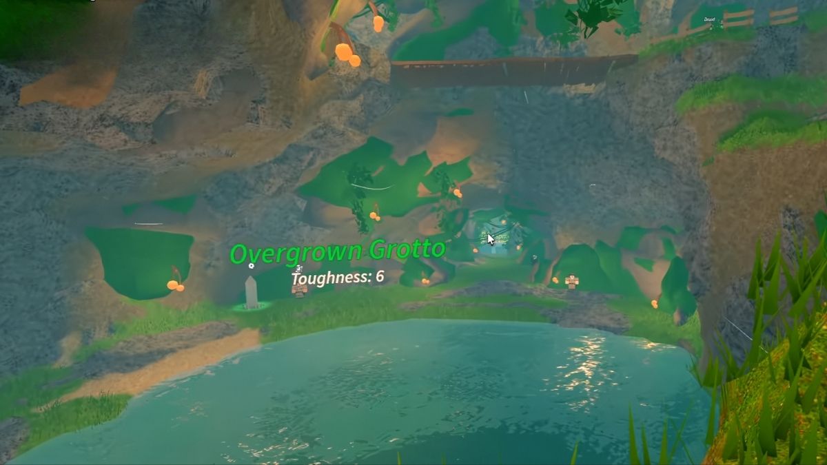 Overgrown Grotto in Prospecting