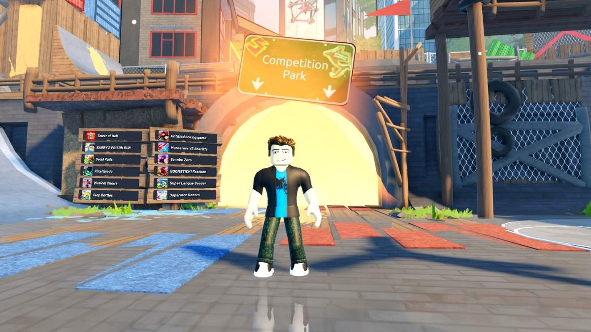 Competition Park Challenges in Roblox Takeover