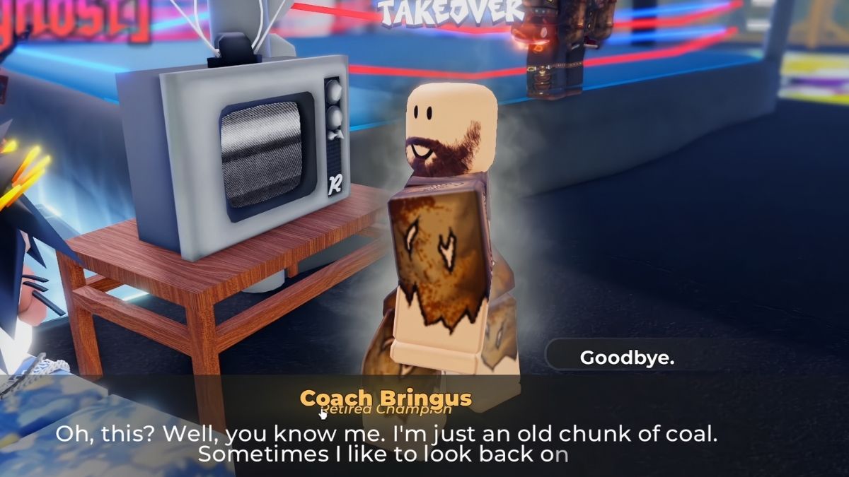 Coach Bringus in Roblox Takeover Untitled Boxing Game