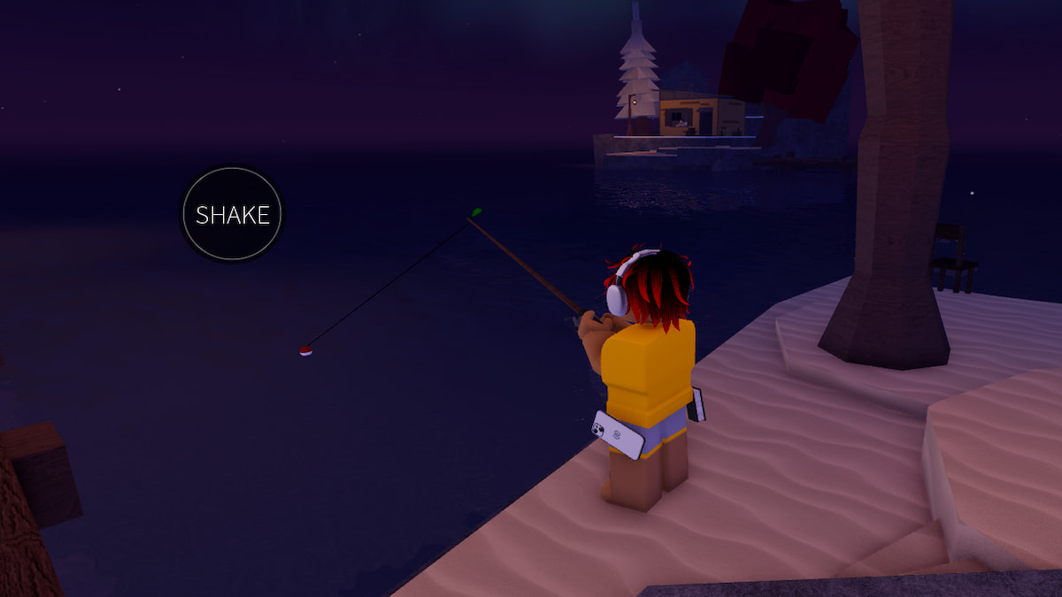 A player fishing in Fisch