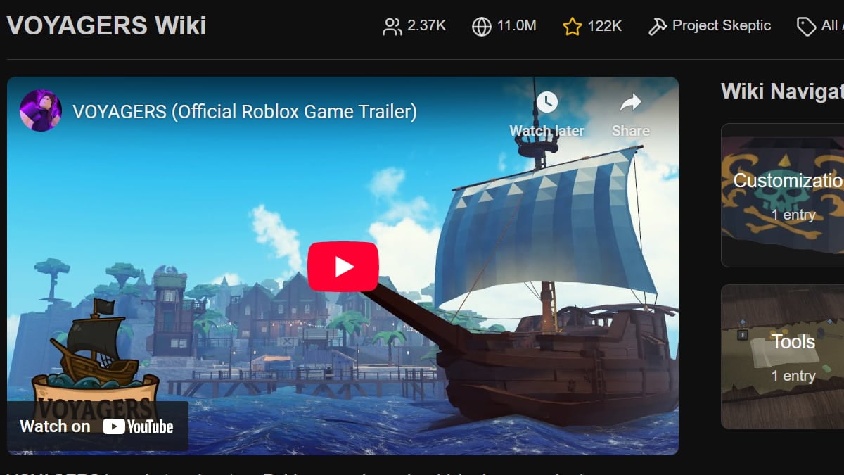 Roblox Voyagers Wiki