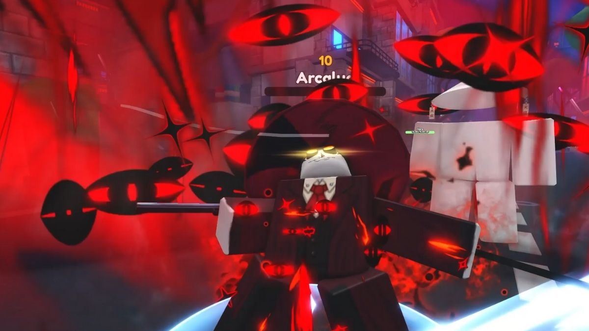 Alucard in the Anime Warriors Combat Sneak Peak Discord Channel