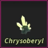 Chrysoberyl ore from the Prospecting Roblox experience