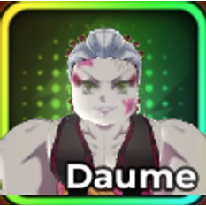 Daume (Crimson Obi) unit from Anime Crusaders Roblox experience.