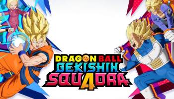 Title screen in Dragon Ball Gekishin Squadra