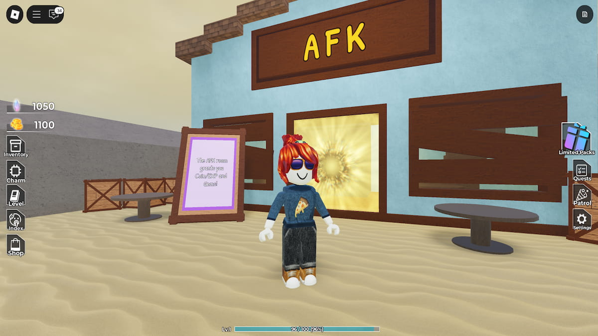 In-game screenshot of Endless Horde.