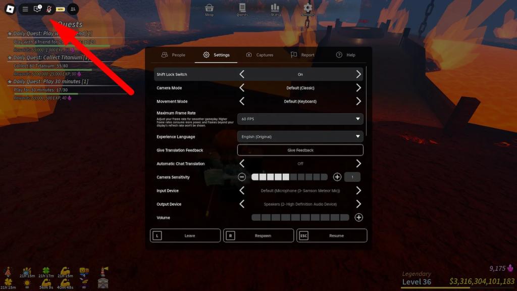 How to fix the missing UI and can't see chat, voice chat, and settings icons in Roblox