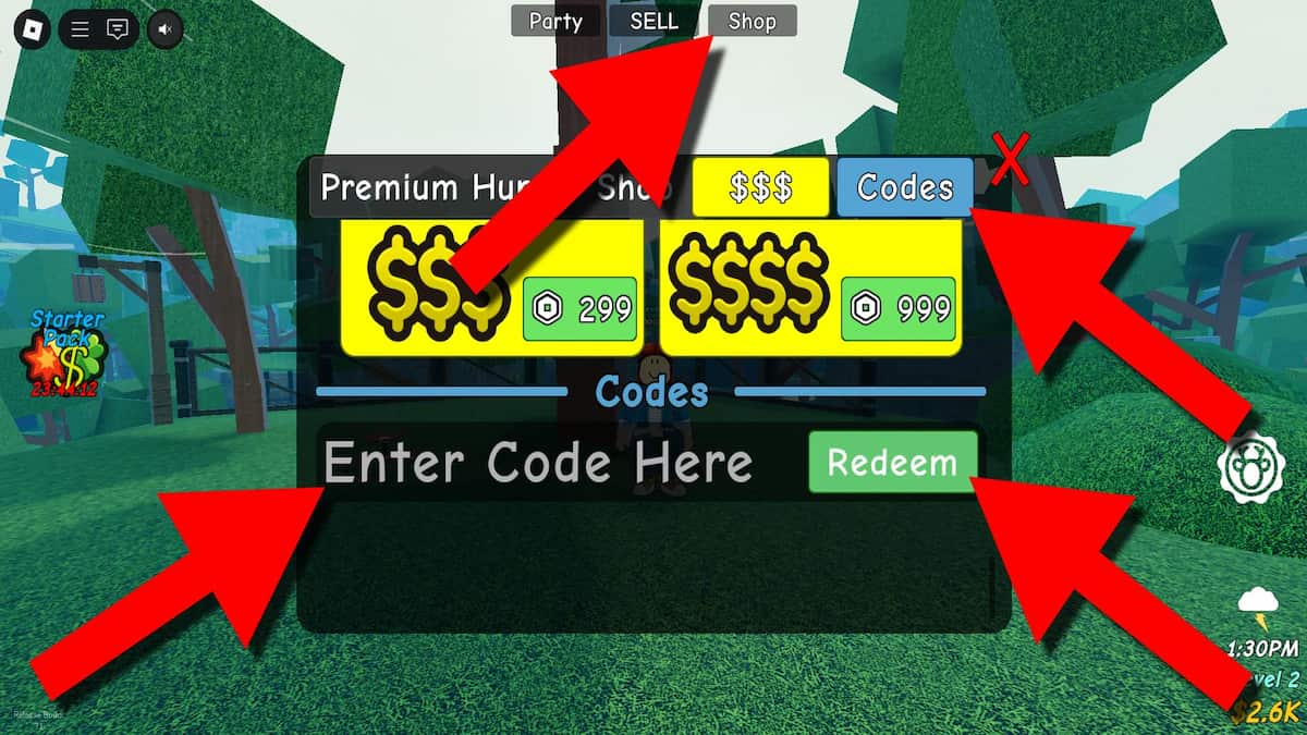 How to redeem Gone Hunting codes