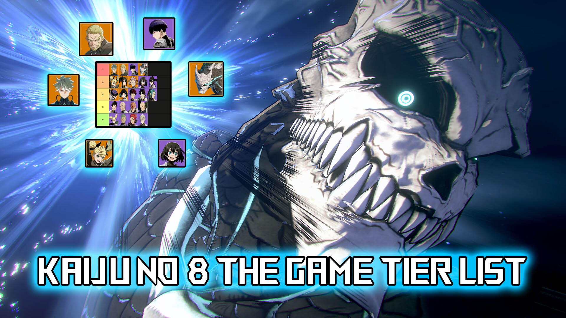 kaiju no 8 the game tier list and guide