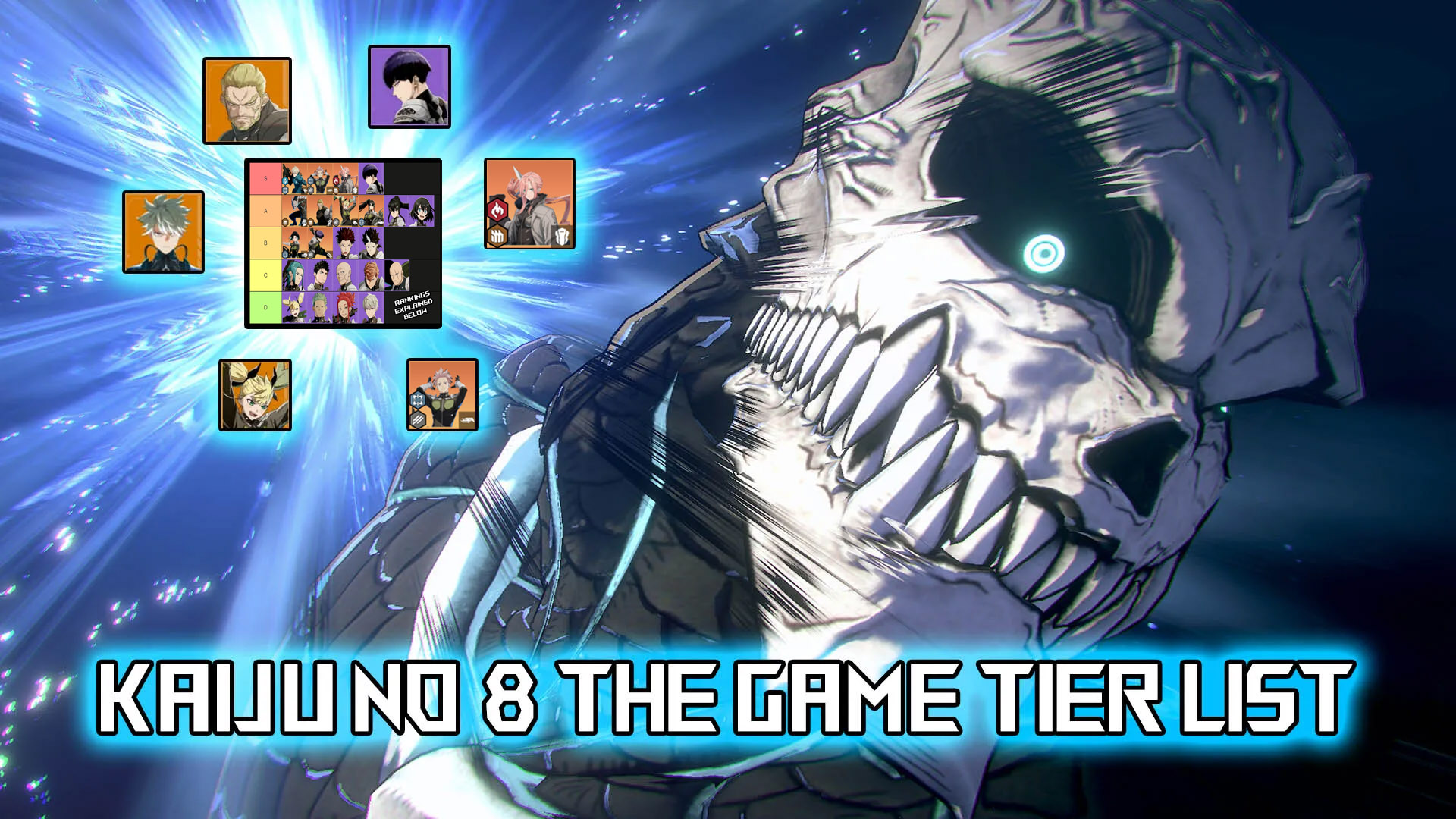 kaiju no 8 the game tier list and guide