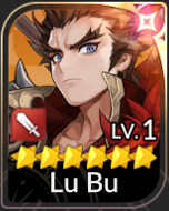 Lu Bu character from Seven Knights ReBIRTH
