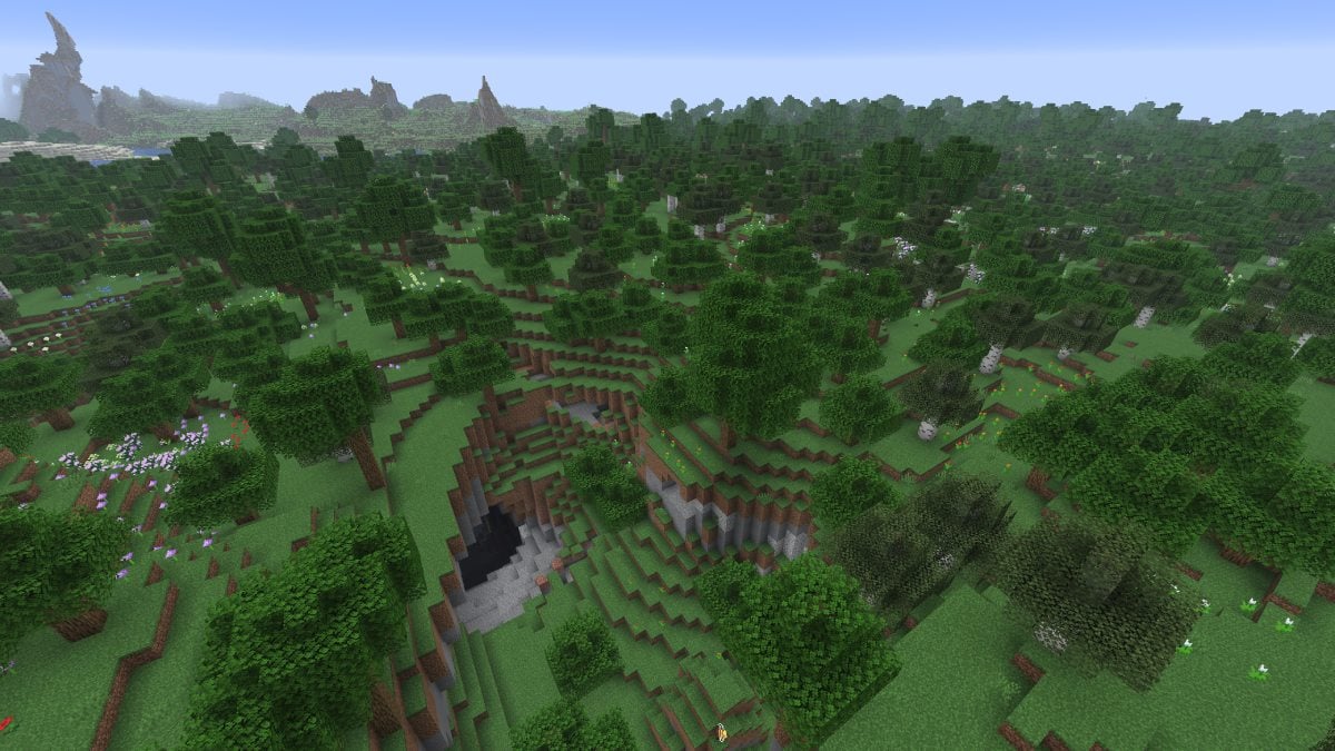 Dark forest and flower forest combination seed