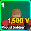 Proud Soldier unit from Anime Rangers X