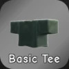 Rift Basic Tee Green Top in the Hit The Thrift Roblox experience