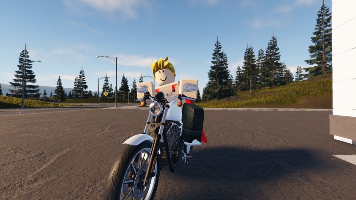Motorcycle in Eagle Nation Roblox