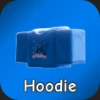 Scorpion Hoodie Blue Top in the Hit The Thrift Roblox experience