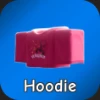 Scorpion Hoodie Red Top in the Hit The Thrift Roblox experience