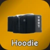 Silver Spades Hoodie Top in the Hit The Thrift Roblox experience