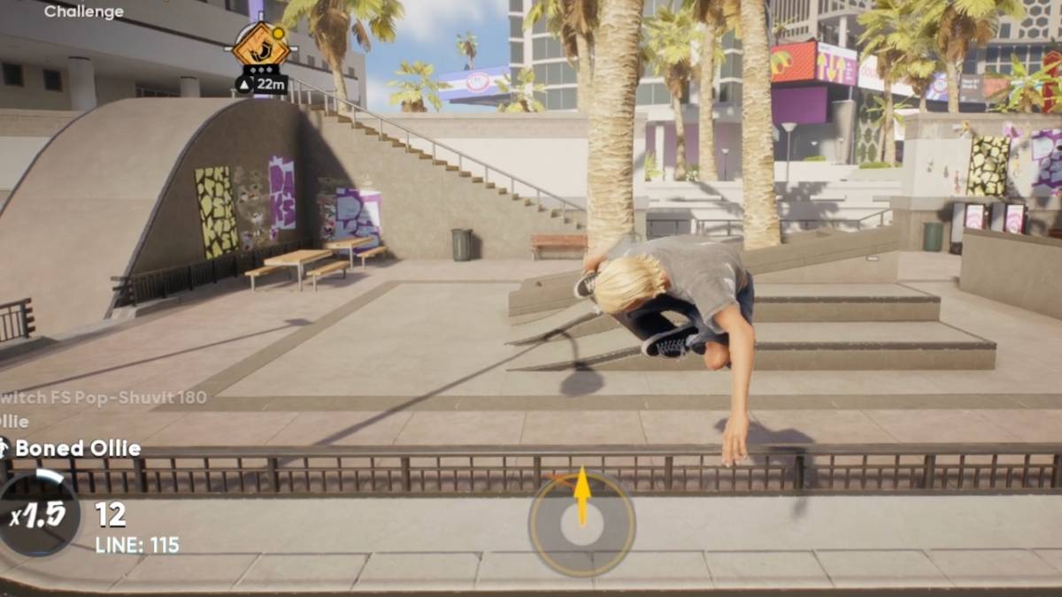 Skating in Skate
