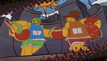 Promo image for Superballin World.