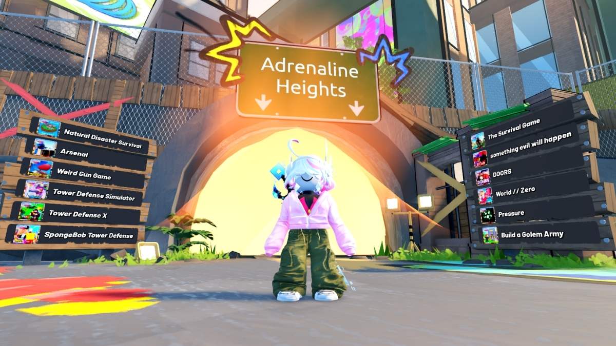 Adrenaline Heights area at the Clubhouse