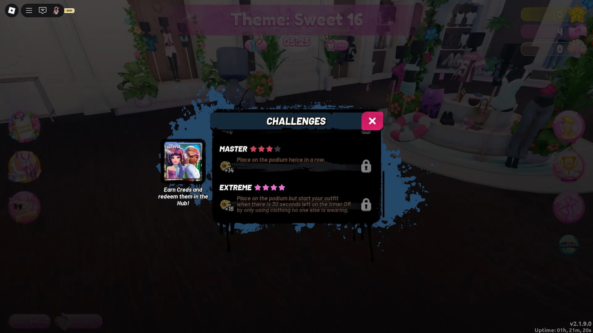 Dress to Impress how to do The Takeover Roblox challenges