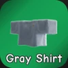 Van Heart Gray Shirt Top in the Hit The Thrift Roblox experience