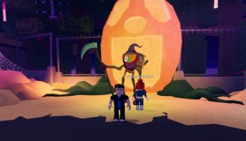 Scarecrow NPC in 99 Nights in the Forest