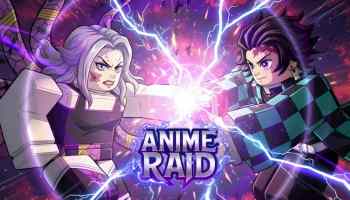 Anime Raid promo art featured image.