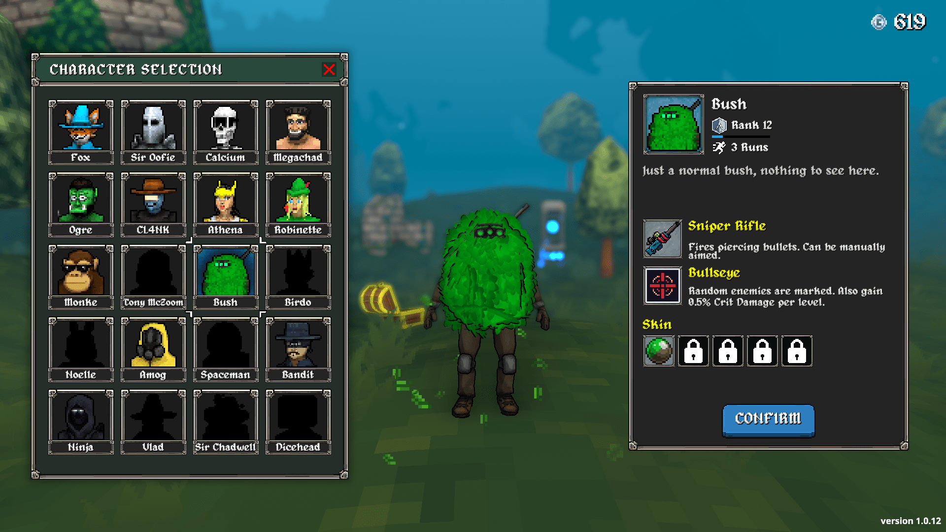 Bush in Megabonk