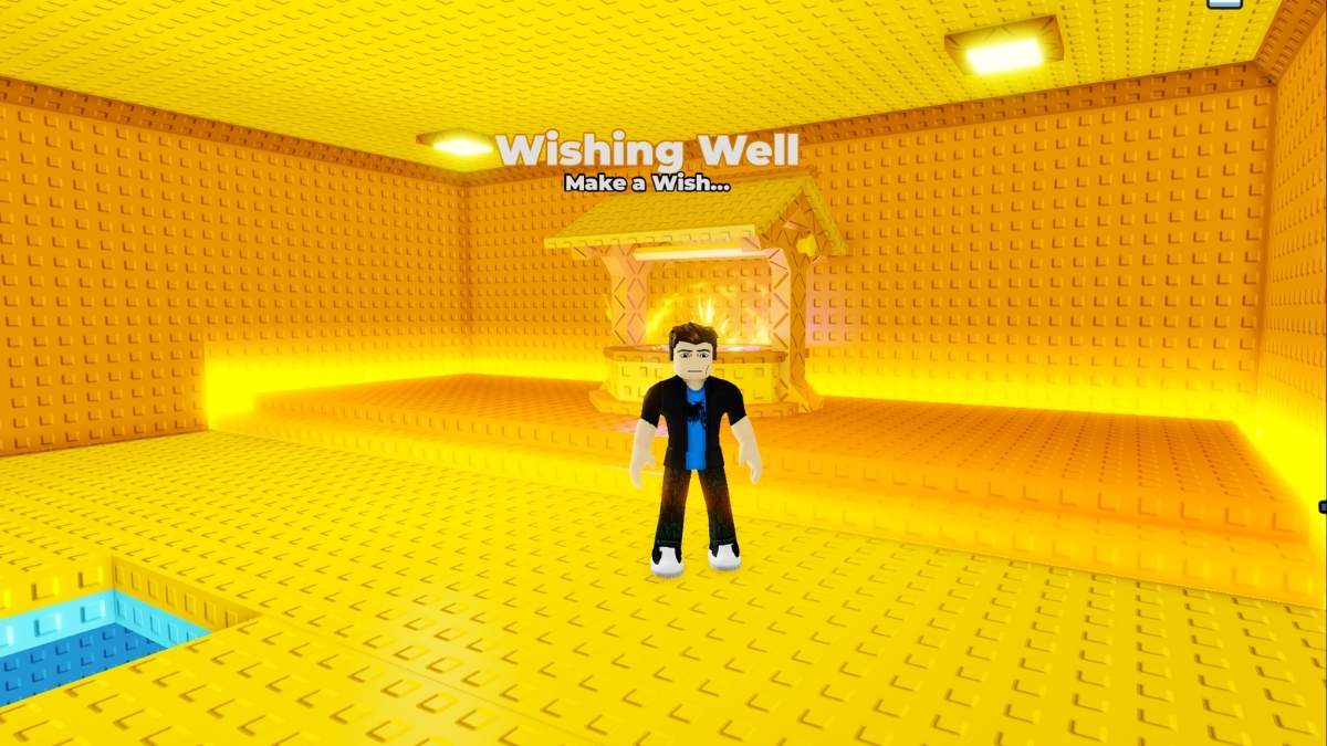 Gold Wishing Well in Don't Wale the Brainrots