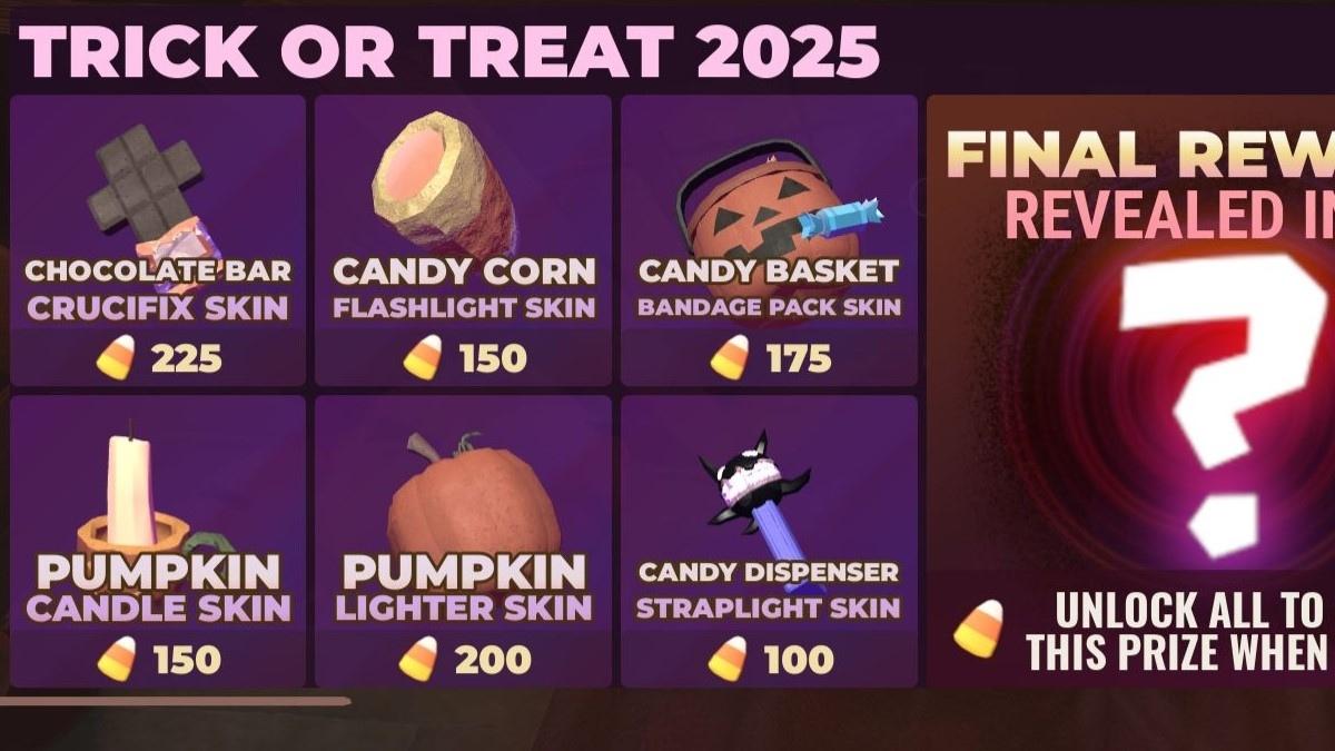 Image showing the event shop in Doors Roblox Halloween Spotlight Evet