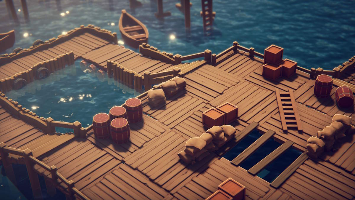 Escape from Duckov fishing on docks