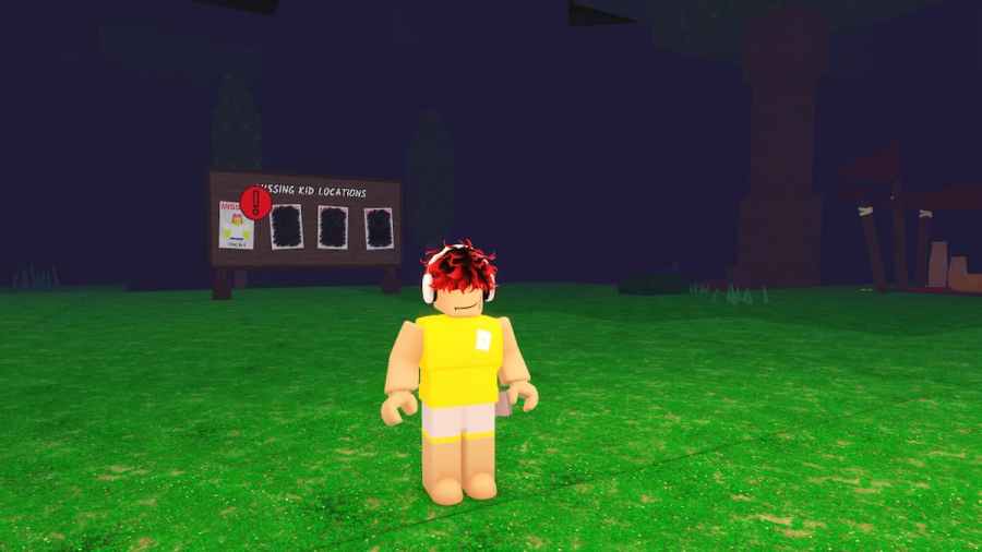 A Player Standing in 99 Nights in the Forest