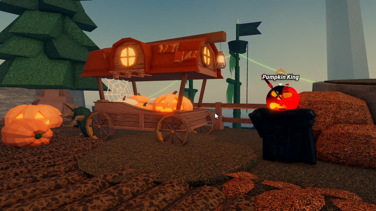 The Pumpkin King in Fisch